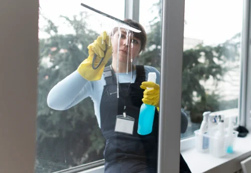 Nettoyage de vitres intérieures et extérieures à Jeugny